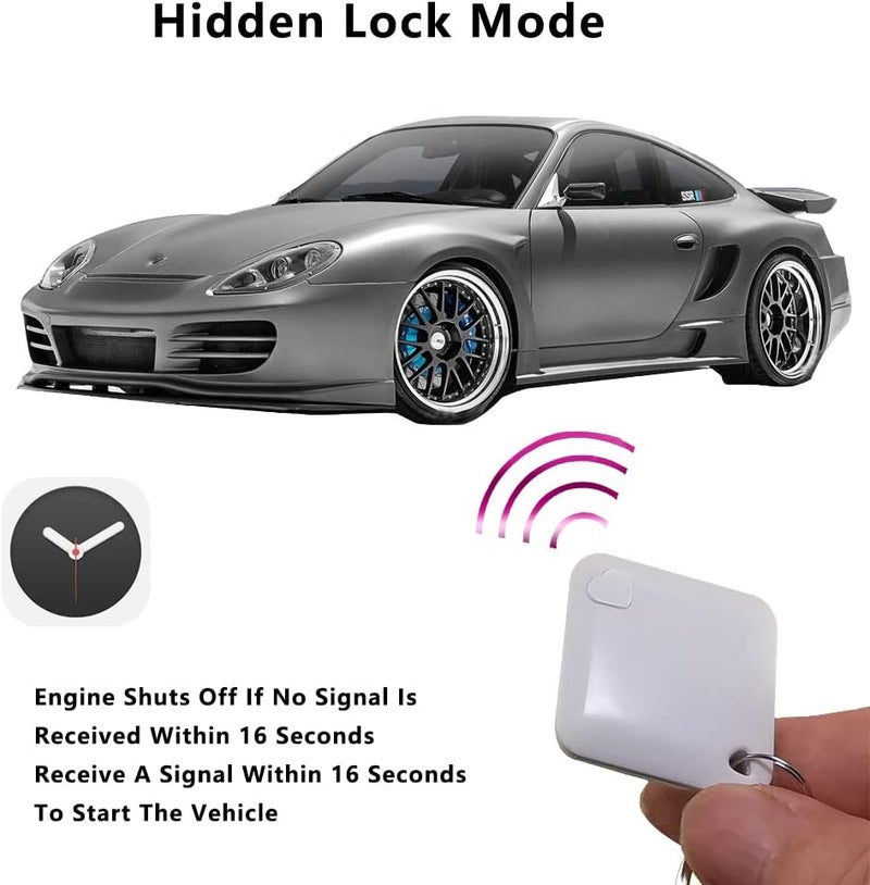 KACEPAR Auto -Theft Device Intelligent Circuit Cut Off Alarm Tool M506, Car Wireless Immobilizer, Car Engine Lock Auto Car Immobilizer System - Image 3